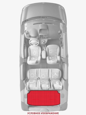 ЭВА коврики «Queen Lux» багажник для Chevrolet Spark EV